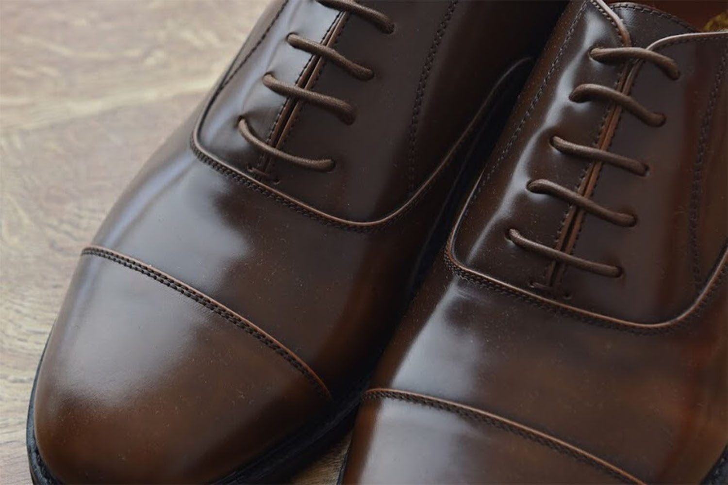 PRIERE FOOTWEAR BROWN OXFORD CAPTOE 5