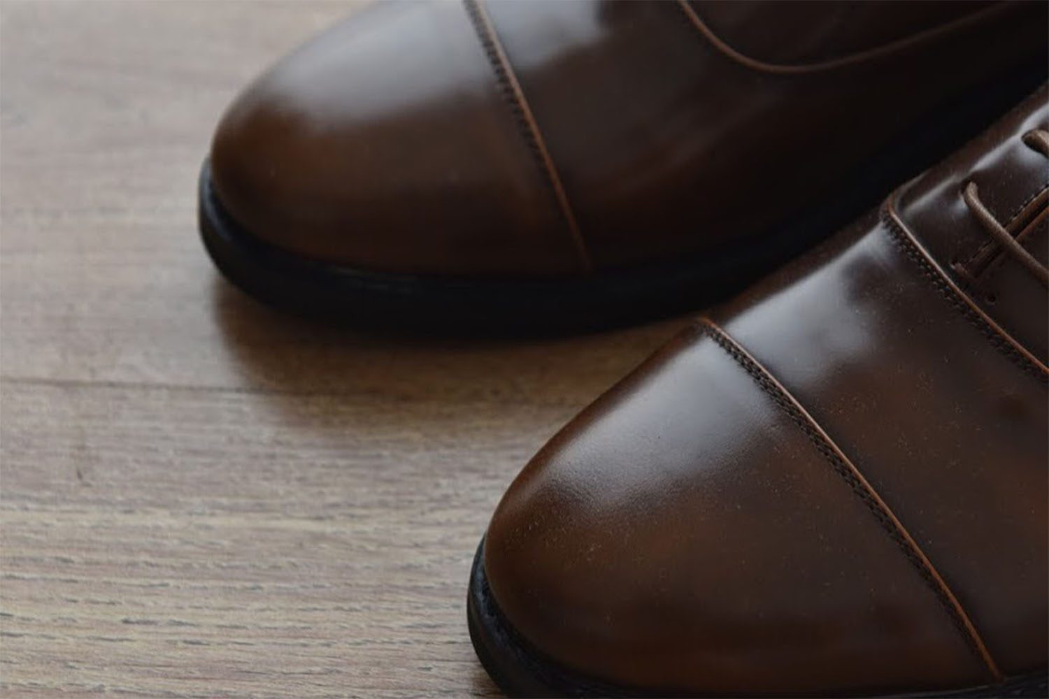 PRIERE FOOTWEAR BROWN OXFORD CAPTOE 7